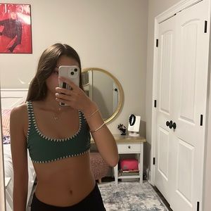 Green Target - xhilaration bikini top